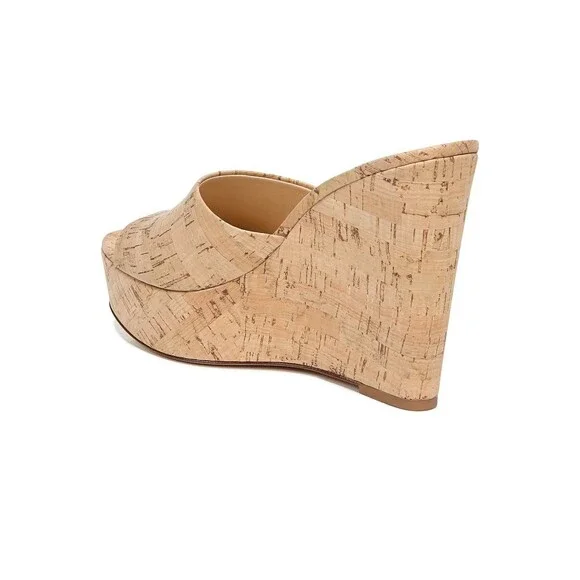 Veronica Beard Dali H0002N1-200 Sandal Womens US 11 Brown Platform Wedge JOBB522 - Picture 13 of 15